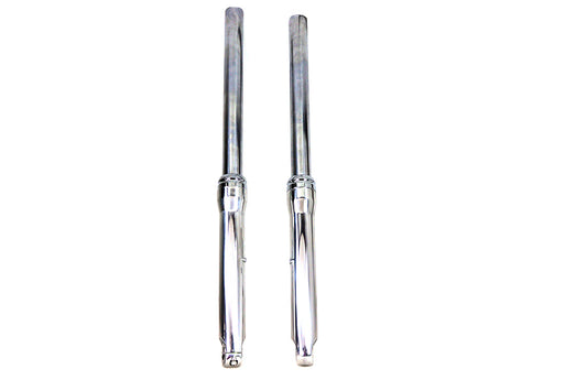 HARLEY 49mm Fork Slider Assembly with Polished Sliders Fits 2006-2017 FXDWG,