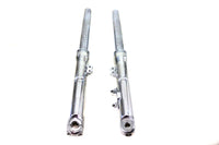 HARLEY 49mm Fork Slider Assembly with Polished Sliders Fits 2006-2017 FXDWG,