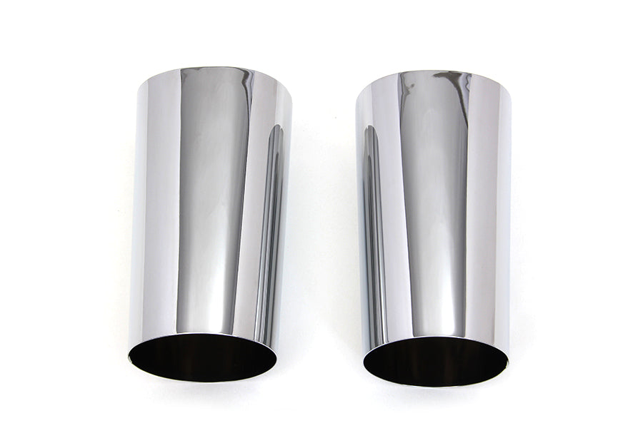 HARLEY Chrome Fork Slider Cover Set Fits 2014-UP FLT,