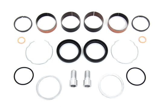 HARLEY 49mm Fork Leg Rebuild Kit Fits 2014-2016 FLT,