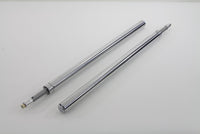 HARLEY 49mm Fork Tube Assembly +4 Over Stock Fits 2006-2017 FXDWG,   2006-2017 FXD,