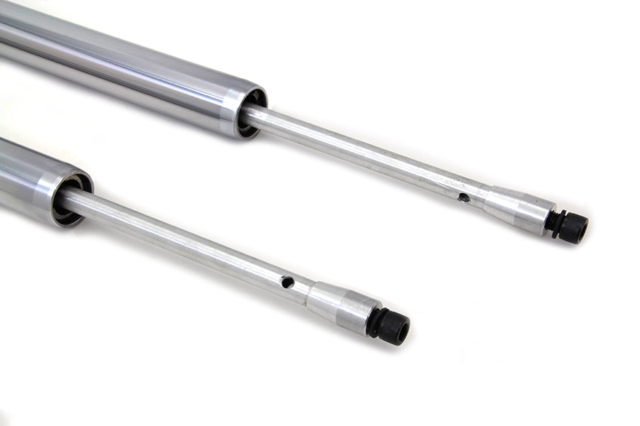 HARLEY Chrome 35mm Fork Tube Assembly 23-1/2 inch Total Length Fits 1973-1974 XL,   1973-1977 FX,