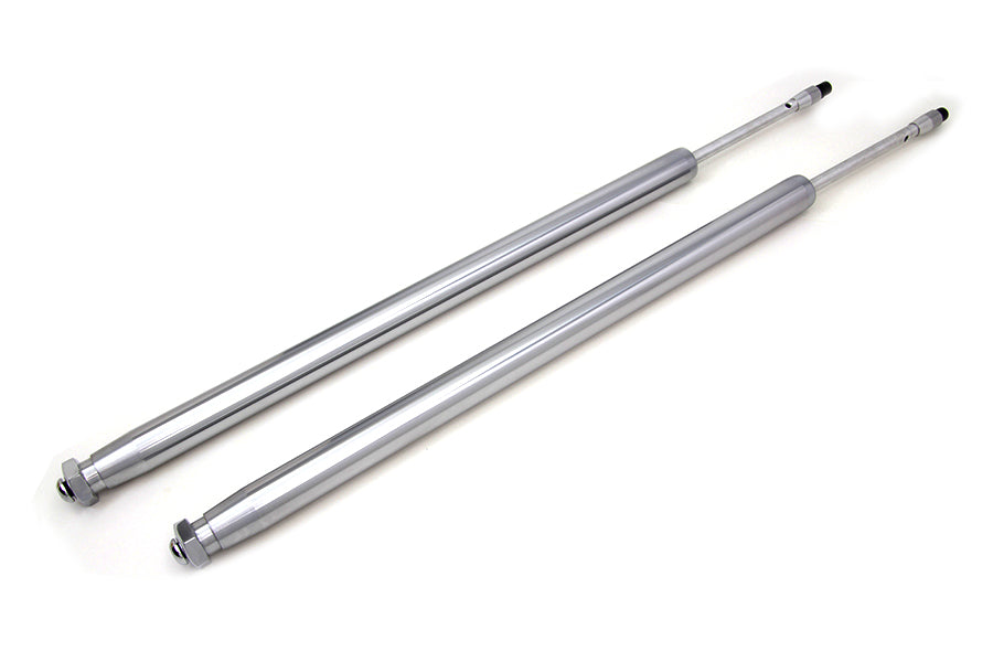 HARLEY Chrome 35mm Fork Tube Assembly 23-1/2 inch Total Length Fits 1973-1974 XL,   1973-1977 FX,