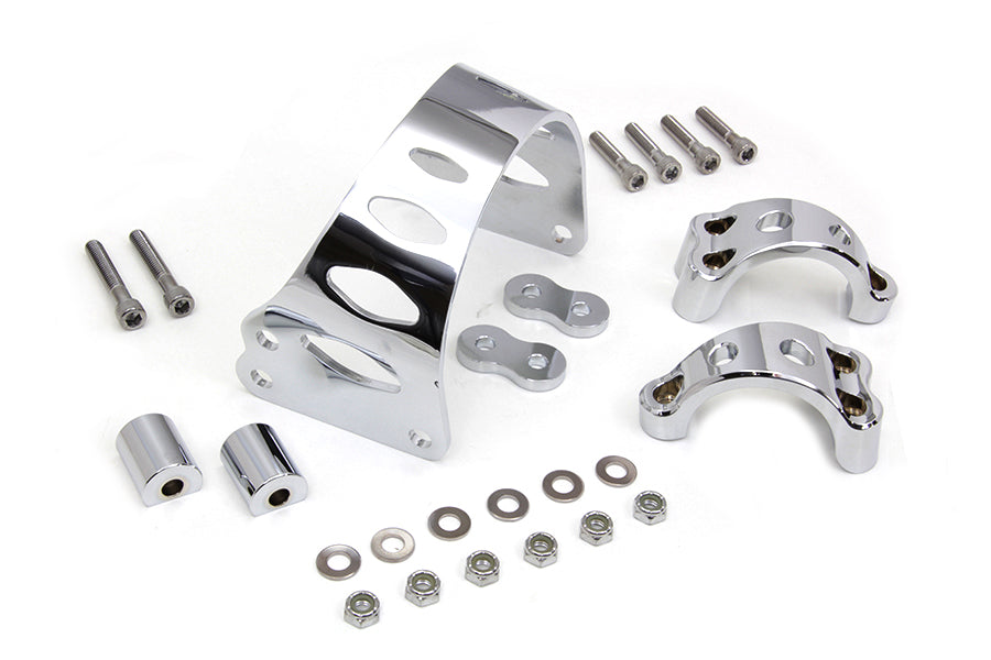 HARLEY 49mm Chrome Tomahawk Front Fork Brace Fits 2006-2017 FXD,