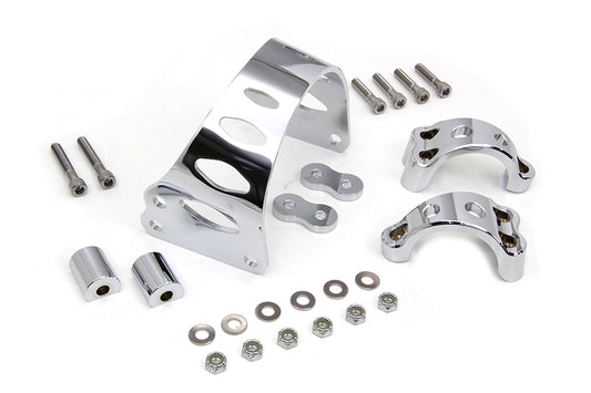HARLEY 49mm Chrome Tomahawk Front Fork Brace Fits 2006-2017 FXD,