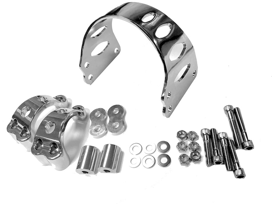 HARLEY 49mm Chrome Tomahawk Front Fork Brace Fits 2006-2017 FXD,