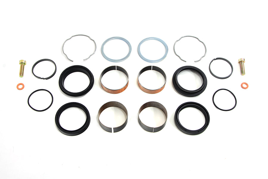 HARLEY 49mm Fork Rebuild Kit Fits 2006-2017 FXD,   2006-2017 FXDL,   2006-2017 FXDWG,   2006-2017 FX