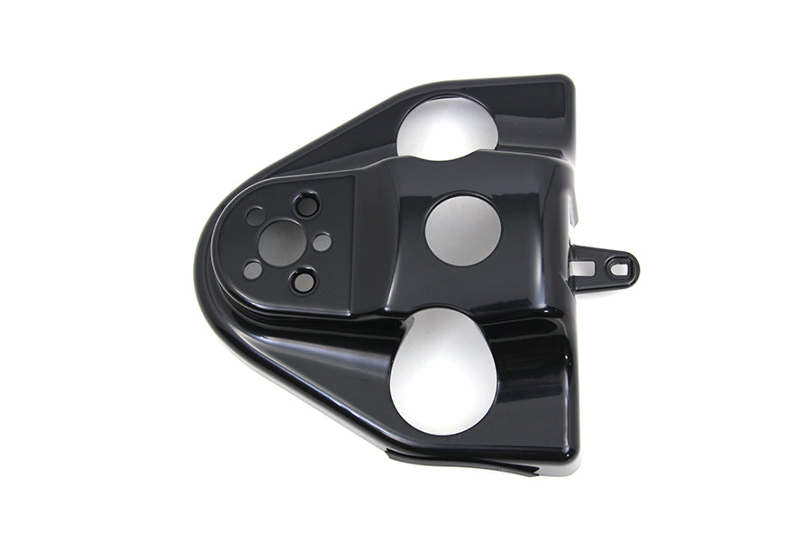 HARLEY Handlebar Riser Cover Gloss Black Fits 2014-UP FLHR,
