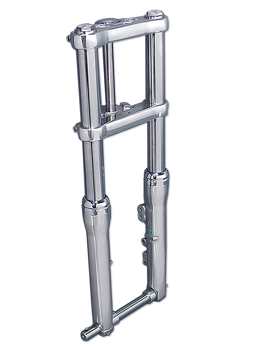 HARLEY 49mm Fork Kit with Chrome Sliders Fits 2006-2017 FXDWG,