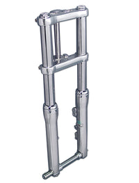 HARLEY 49mm Fork Kit with Chrome Sliders Fits 2006-2017 FXDWG,