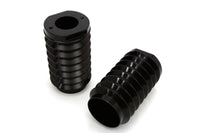 HARLEY Black Fork Slider Cover Set Bellowed Style Fits 1949-1984 FL,   1980-2013 FLT,   1980-2013 FL