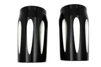 HARLEY Black Fork Slider Cover Set Fits 2014-UP FLT,