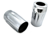 HARLEY Chrome Fork Slider Cover Set Fits 2014-UP FLT,