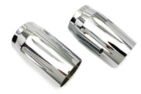 HARLEY Chrome Fork Slider Cover Set Fits 2014-UP FLT,