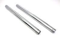 HARLEY Hard Chrome 49mm Fork Tube Set Fits 2006-2017 FXD,