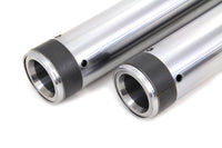 HARLEY Hard Chrome 49mm Fork Tube Set Fits 2008-2017 FXDF,