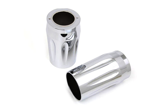 HARLEY Chrome Fork Slider Cover Set Fits 2014-UP FLT,