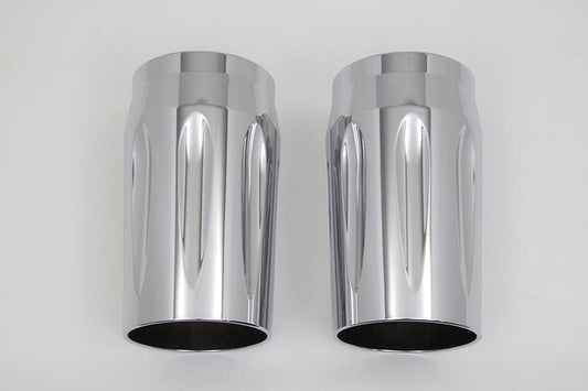 HARLEY Chrome Fork Slider Cover Set Fits 2014-UP FLT,