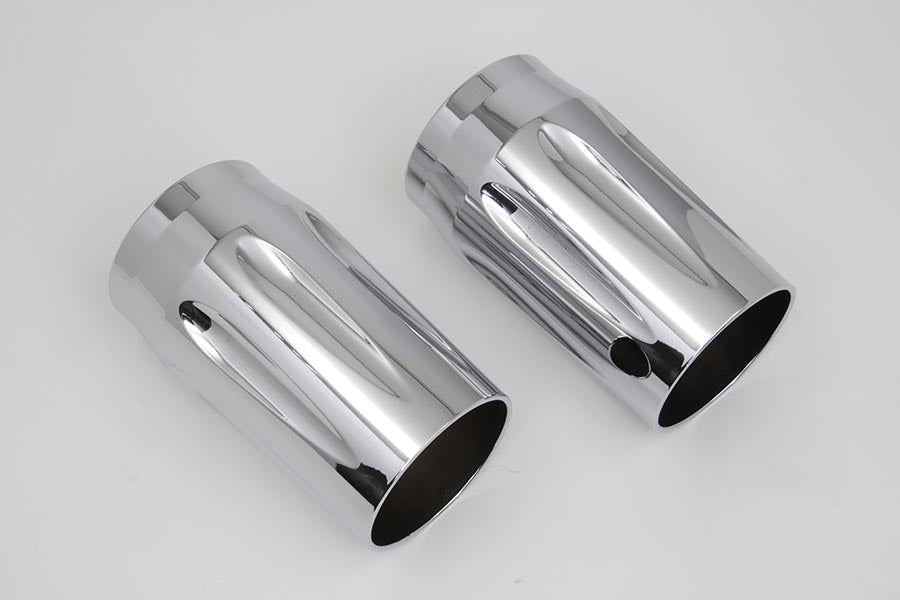 HARLEY Chrome Fork Slider Cover Set Fits 2014-UP FLT,