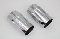 HARLEY Chrome Fork Slider Cover Set Fits 2014-UP FLT,