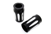 HARLEY Black Fork Slider Cover Set Fits 2014-UP FLT,