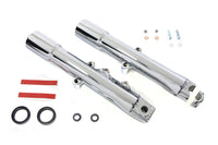 HARLEY 41mm Chrome Fork Slider Set Fits 2007-2017 FLST,   2007-2017 FLSTC,   2007-2017 FLSTN,   2008