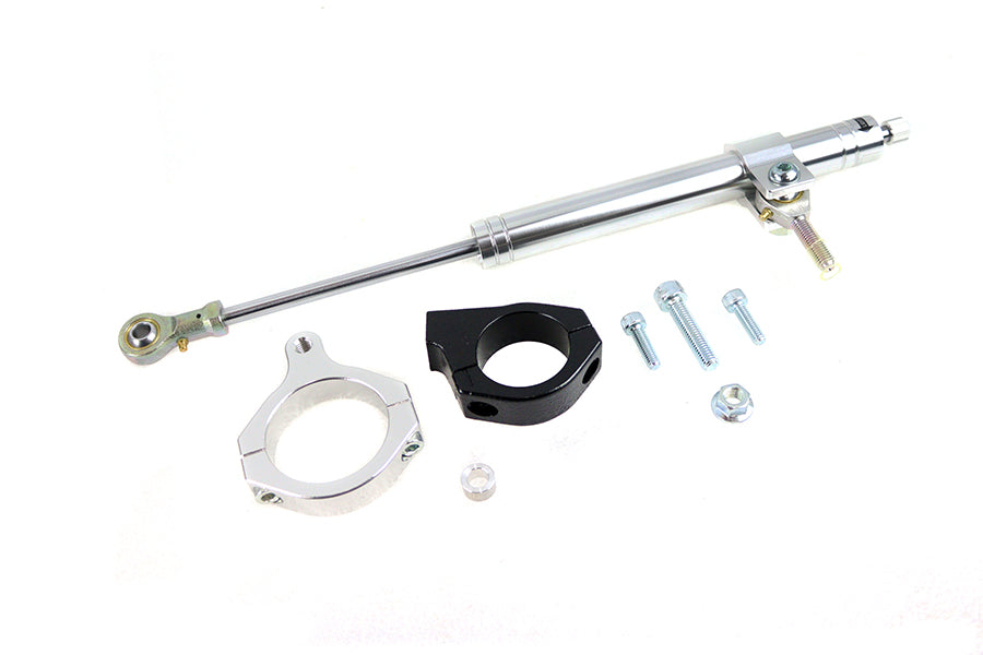 HARLEY Chrome Fork Steering Damper Kit Fits 2006-2017 FXD, with 49mm Forks