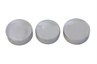 HARLEY 39mm Fork Stem Nut Cover Chrome Dome Style Fits 1987-1990 FXR,   1988-2013 XL,   1995-2005 FX