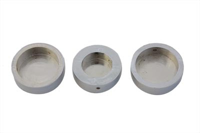 HARLEY 39mm Fork Stem Nut Cover Chrome Dome Style Fits 1987-1990 FXR,   1988-2013 XL,   1995-2005 FX