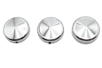 HARLEY 39mm Fork Cap Set Pointed Style Fits 1988-2013 XL,   1988-1994 FXR,   1995-2005 FXD,