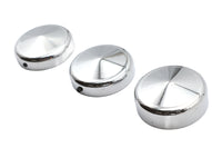 HARLEY 39mm Fork Cap Set Pointed Style Fits 1988-2013 XL,   1988-1994 FXR,   1995-2005 FXD,