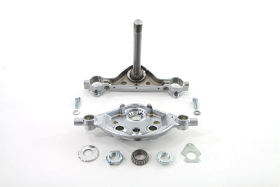 HARLEY Replica Forged Steel Triple Tree Set Chrome Fits 2009-2013 FLT,