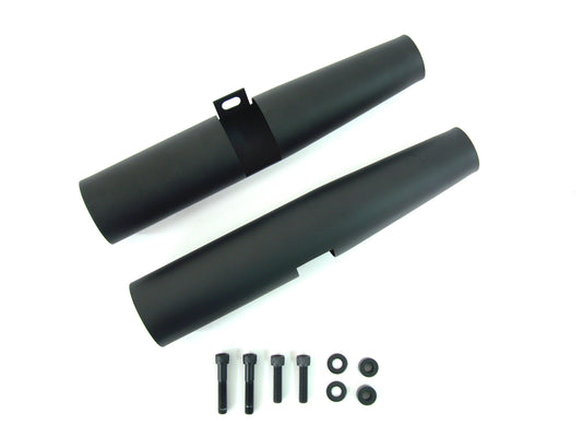 HARLEY Black 39mm Fork Shrouds Fits 1986-2003 XL,