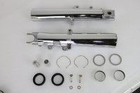 HARLEY Chrome Fork Dress Up Kit Fits 2008-2013 FLHR,   2008-2013 FLT,   2008-2013 FLHT,
