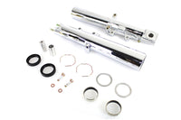 HARLEY Chrome Fork Dress Up Kit Fits 2008-2013 FLHR,   2008-2013 FLT,   2008-2013 FLHT,