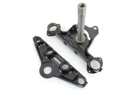 HARLEY Black Triple Tree Set Fits 1960-1972 FL,   1973-1984 FLH,