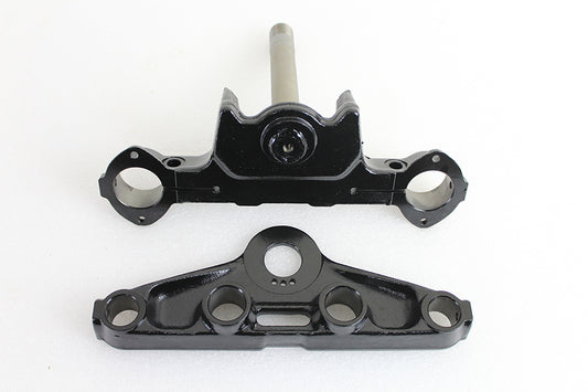 HARLEY Black Triple Tree Set Fits 1960-1968 FL,