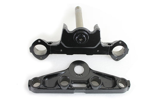 HARLEY Black Triple Tree Set Fits 1960-1968 FL,