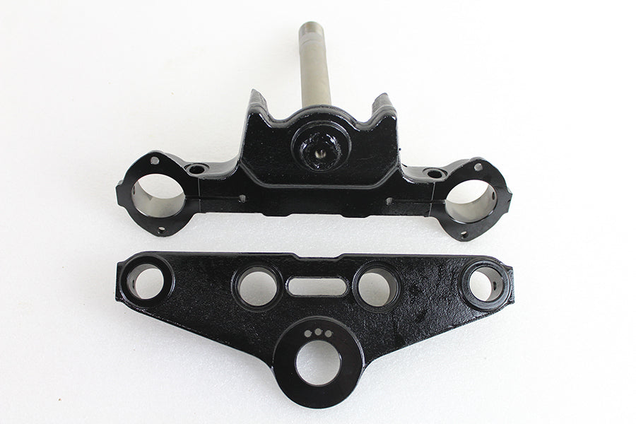 HARLEY Black Triple Tree Set Fits 1960-1968 FL,