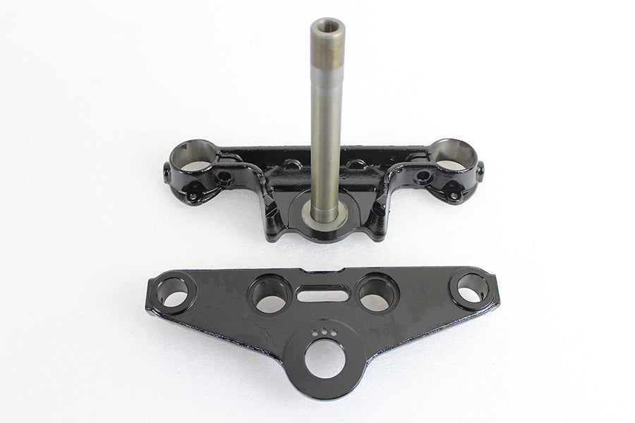 HARLEY Black Triple Tree Set Fits 1960-1968 FL,