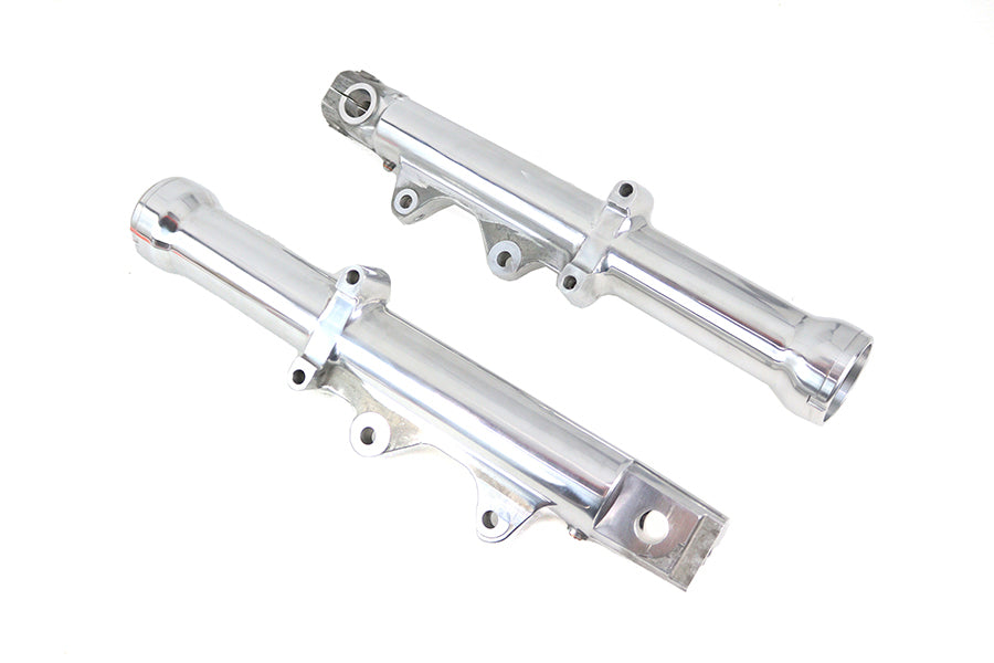 HARLEY 39mm Dual Disc Lower Leg Set Polished Fits 1988-1999 FXR,   1988-1999 XL,   1988-1999 FXD,