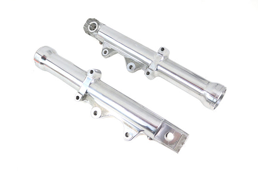 HARLEY 39mm Dual Disc Lower Leg Set Polished Fits 1988-1999 FXR,   1988-1999 XL,   1988-1999 FXD,