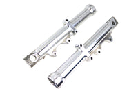 HARLEY 39mm Dual Disc Lower Leg Set Polished Fits 1988-1999 FXR,   1988-1999 XL,   1988-1999 FXD,
