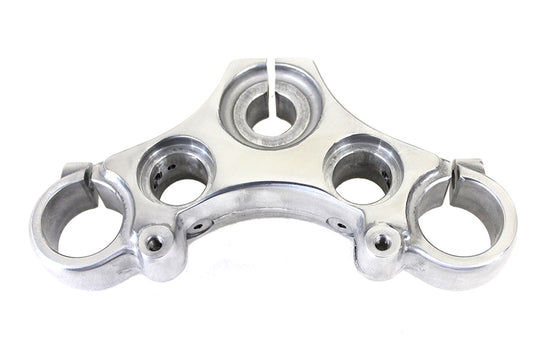 HARLEY Replica Top Triple Tree Polished fits 1988-2005 XL,   1988-1994 FXR,   1991-2005 FXD,