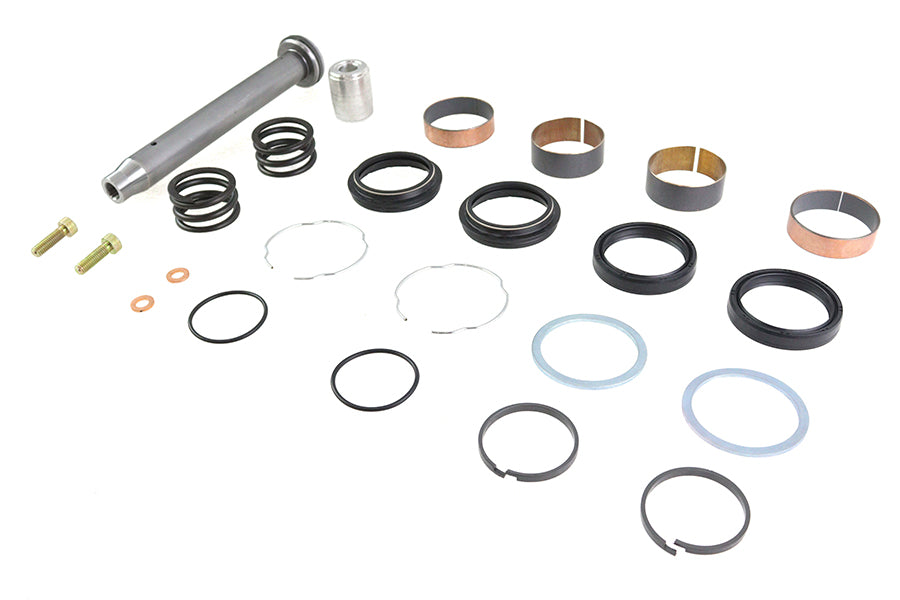 HARLEY 49mm Fork Lower Damper Tube Set Fits 2006-2017 FXD,   2006-2017 FXDB,