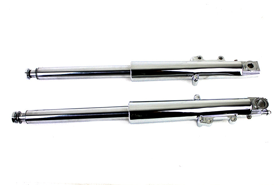 HARLEY 41mm Fork Slider Assembly Chrome Fits 2000-2013 FLHT,   2000-2013 FLHTC,   2000-2013 FLHTCUI,