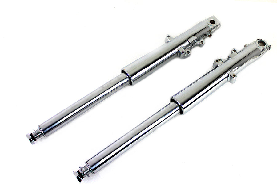 HARLEY 41mm Fork Slider Assembly Chrome Fits 2000-2013 FLHT,   2000-2013 FLHTC,   2000-2013 FLHTCUI,