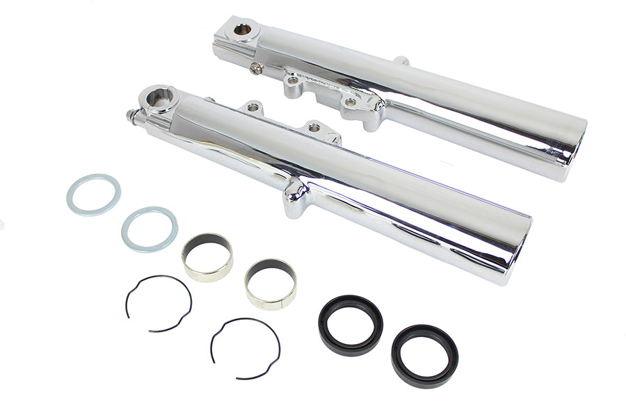 HARLEY Chrome Lower Fork Slider Set Fits 2000-2013 FLT,