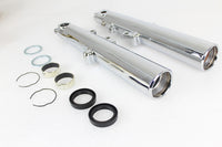 HARLEY Chrome Lower Fork Slider Set Fits 2000-2013 FLT,