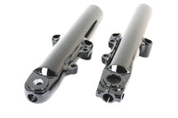 HARLEY Black 49mm Lower Fork Slider Set Fits 2014-UP FLT,   2014-UP FLTR,   2014-UP FLHX,   2014-UP